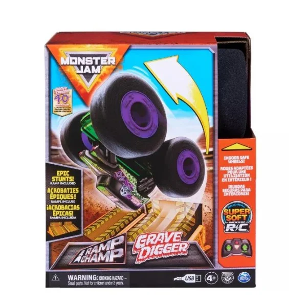 Monster Jam Ramp Champ Grave Digger - 6065348-T